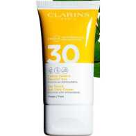 Clarins Sun Cream Touch Dry Face UVA/UVB 30 Enriched With Antioxidants