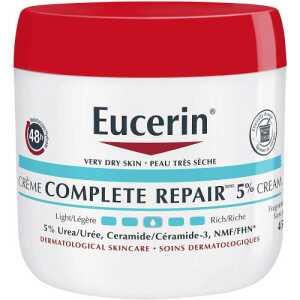 Eucerin Complete Repair Moisturizing Cream, 5% Urea, Ceramide-3, Nmf