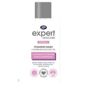 Boots Expert Normal Foaming Face Wash + Nourishing Avocado Oil