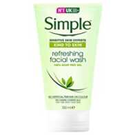 Simple Kind To Skin Refreshing Facial Gel Wash