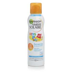 Garnier Ambre Solaire Kids Sensitive Anti-Sand Sun Cream Spray SPF 50+