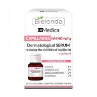 Bielenda Dr. Medica Capillaries Dermatological Face Serum Reducing Skin Redness Day Night