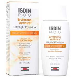 ISDIN PHOTO Eryfotona Actinica Ultralight Emulsion Broad Spectrum SPF 50