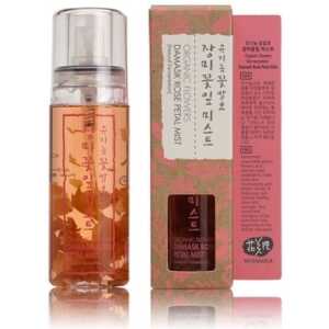 Whamisa Organic Flowers Damask Rose Petal Mist