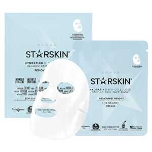 STARSKIN Red Carpet Ready Hydrating Bio Cellulose Second Skin Face Mask